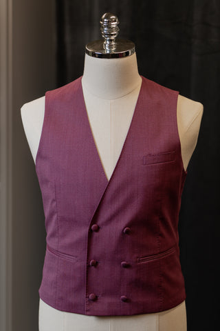 Dark Purple Waistcoats