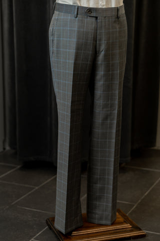 Grey Checkered Trousers