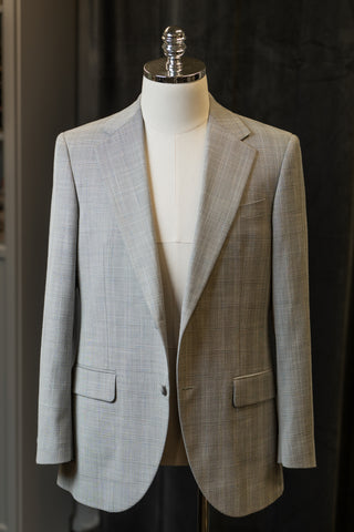 Light Grey Checkered Jackets