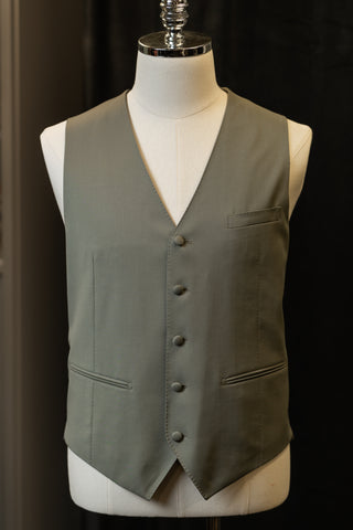 Light Olive Green Luxury Waistcoats