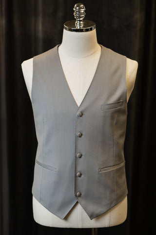 Neutral Grey Luxury Waistcoats