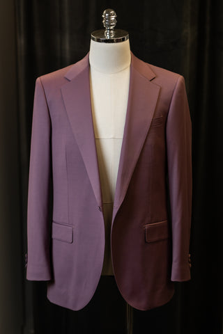 Dark Purple Notch Lapel Luxury Jackets